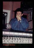 Emilio Rueda - grabación del primer albúm - Estudios Cambaya de Antequera (Málaga) - 1992