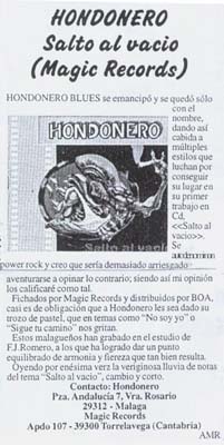 revista Bajo Cuerda - Granada - noviembre 1997