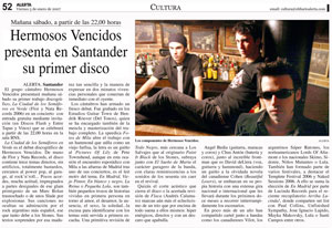 Hermosos Vencidos - Diario Alerta - 05/01/06