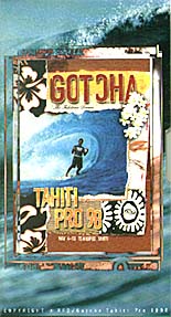Gotcha - video vhs Tahiti Pro 98 - PSM music