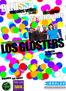 Los Glosters - directo en Benissa con Cream Pop Benissa