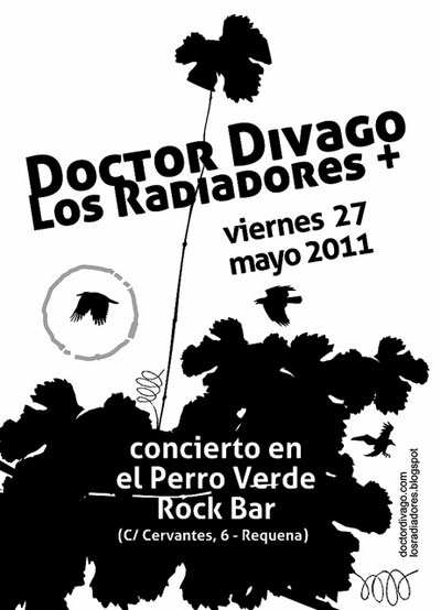 Los Radiadores en directo en Requena (Val&egrave;ncia)