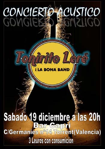 OIR TEMAS CD: Tonirito Ler&eacute; i la Bona Band - "Vamos p'ay&aacute; payo!"